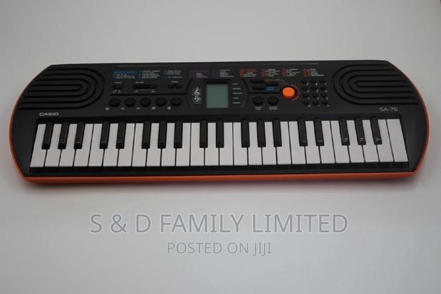 Casio SA-76 Keyboard - main view