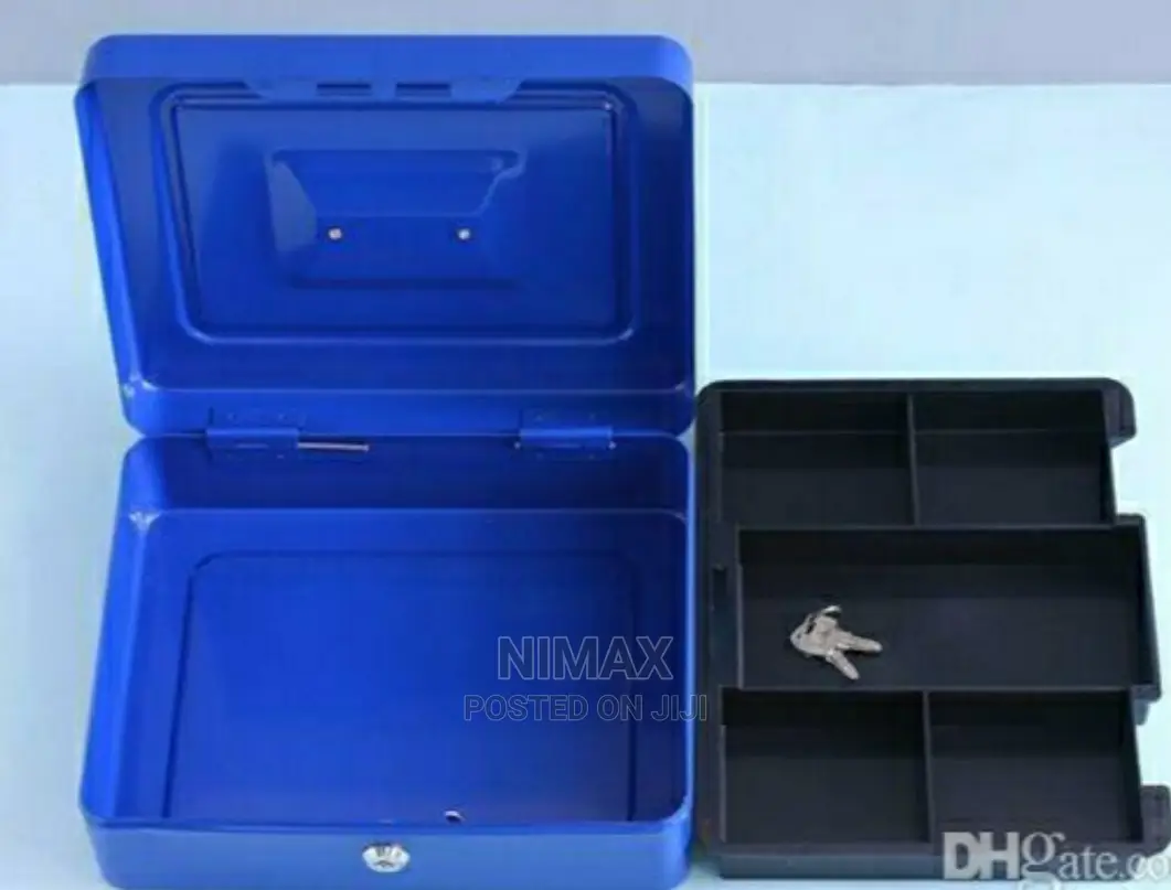 Cash Box Assorted Sizes 6"8"10"12 Inches