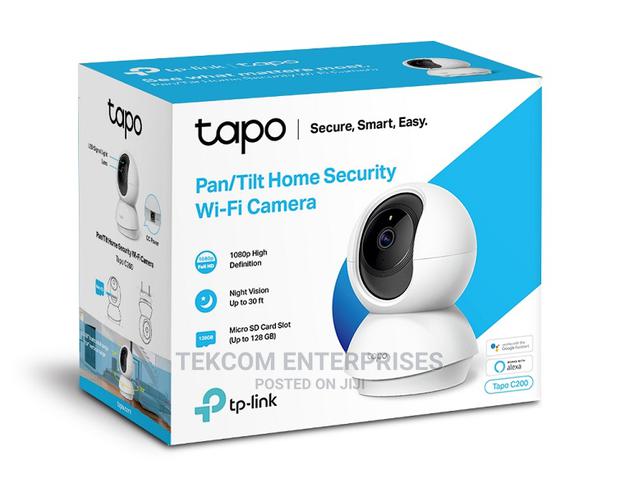 Tp Link Tapoc200 Pan/Tilt Home Security Wi-Fi Camera - main view