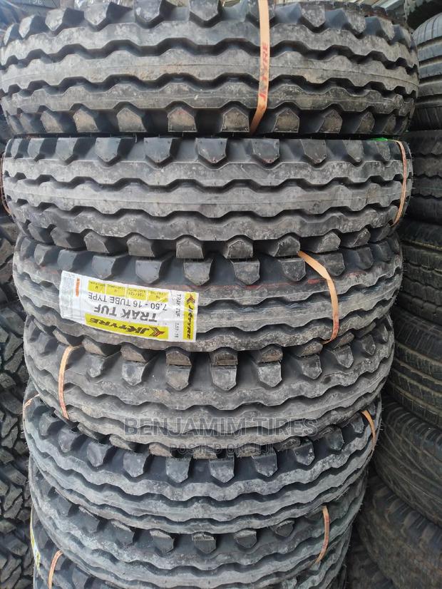 JK Tires Made in India Sizes 7.50R16.