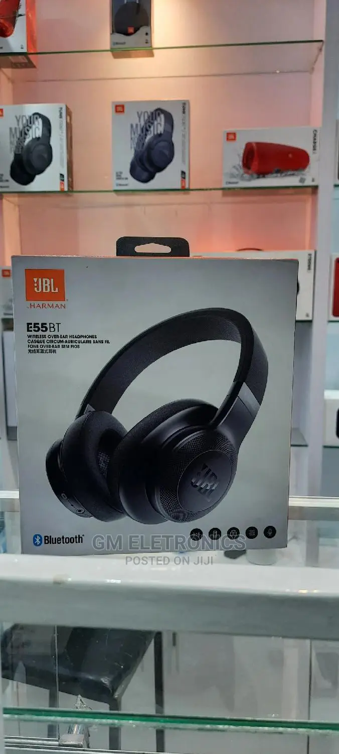 JBL Stereo Overhead E55bt Headset