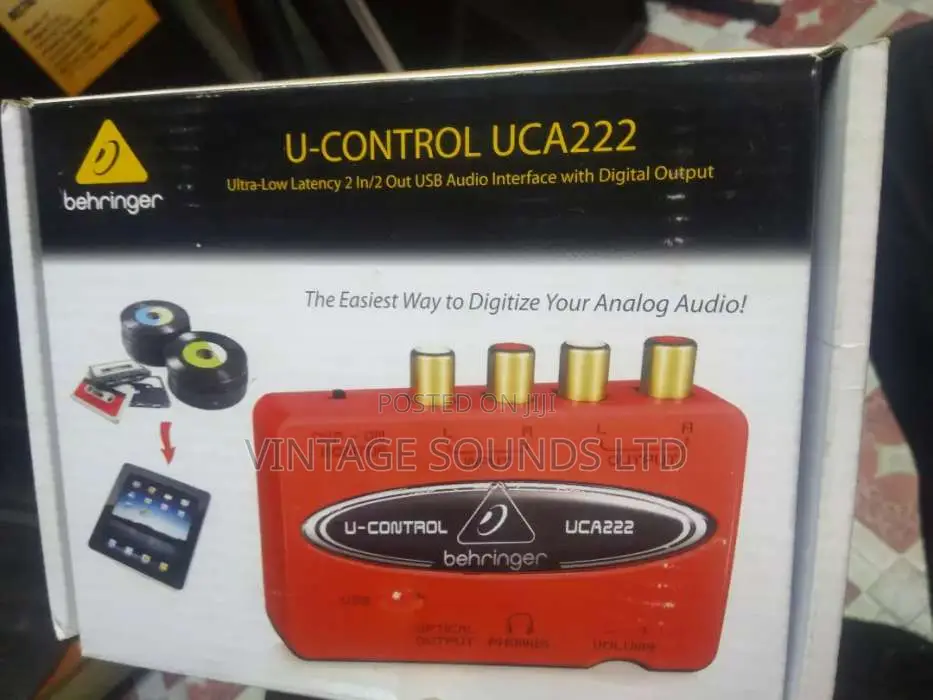 One Channel Uca222 Studio Soundcard