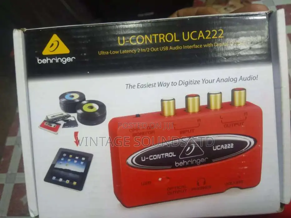 One Channel Uca222 Studio Soundcard