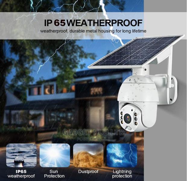 Wifi Solar CCTV Camera Solar PTZ Camera - thumbnail 4