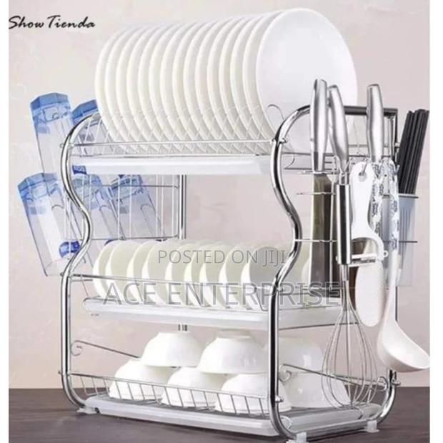 3 Tiers Dish Rack. - main view