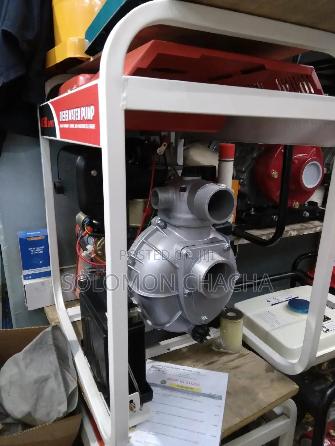 Kicho 3" Diesel Water Pump Keystart 78m Pum Lift