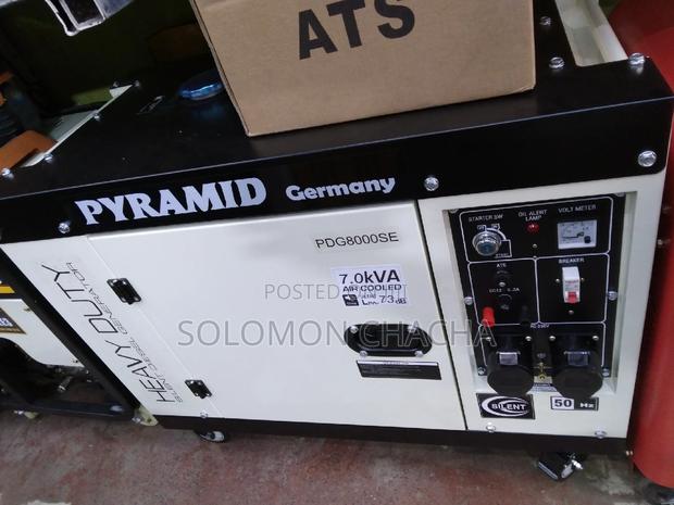 PYRAMID 7.5 Silent Generator Diesel Automatic - main view