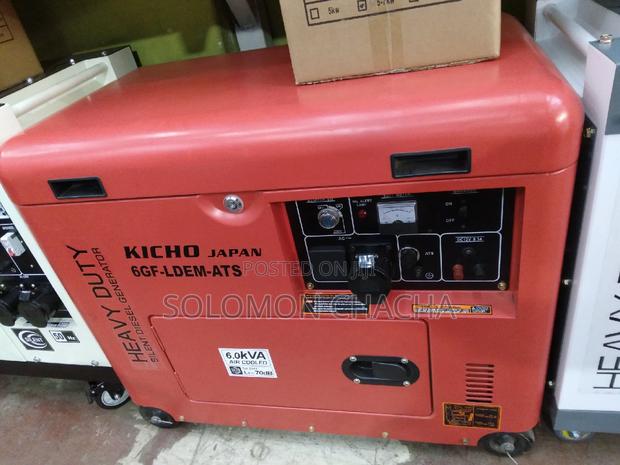 Kicho 6.5kva Silent Diesel Generator - thumbnail 3