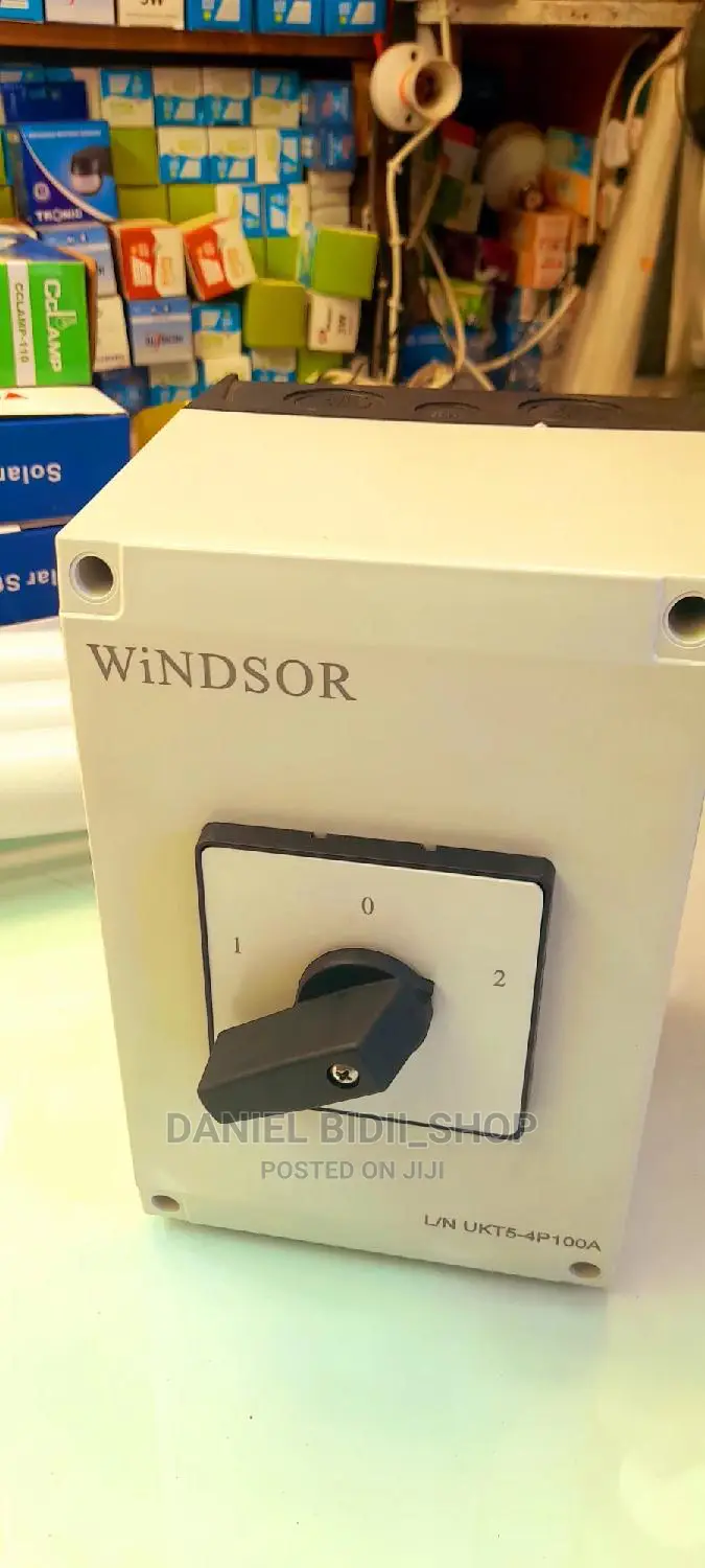 Original Windsor 100amp Change Over Switch