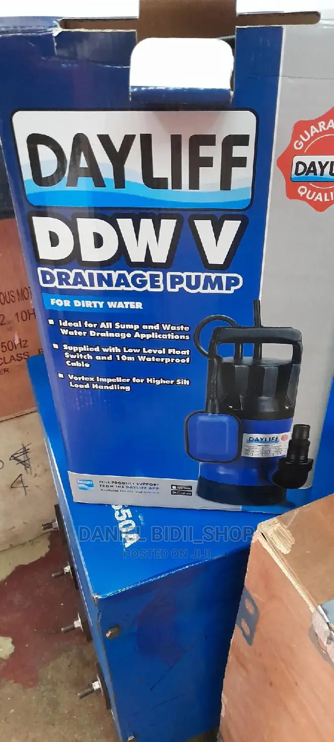 Dayliff Sewage Pump Ddw-750v -0.75kw