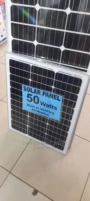 Original Solar Panel All Weather 50watts Germany