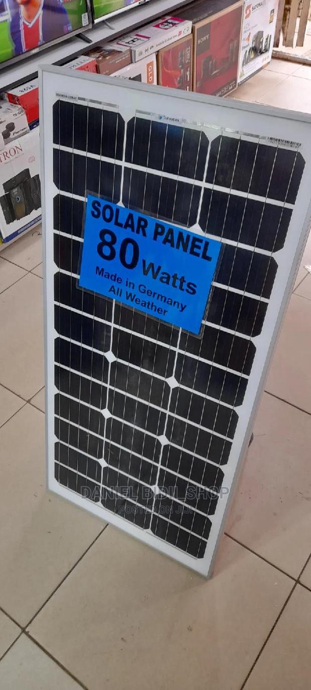 All Weather Germany Solar Panel 80watts - main view