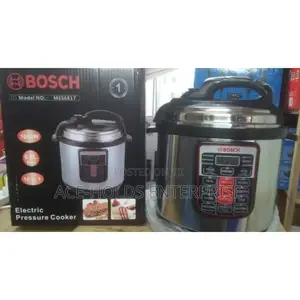 6 Litres Bosch Electric Pressure Cooker.