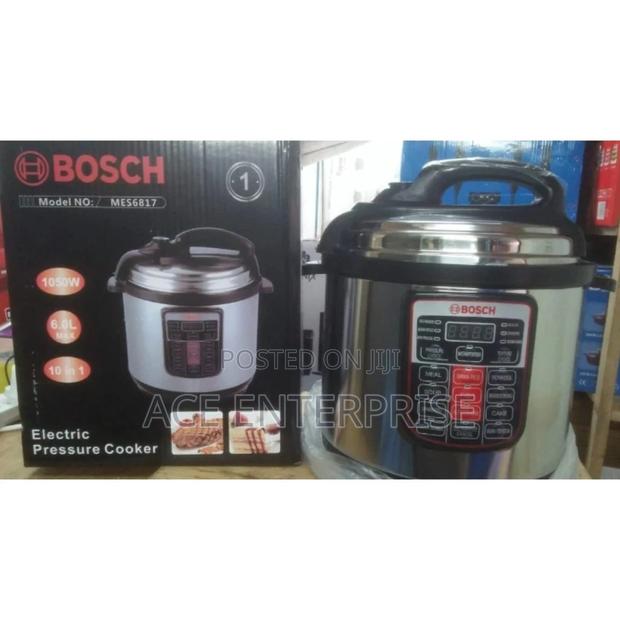 6 Litres Bosch Electric Pressure Cooker. - thumbnail 2
