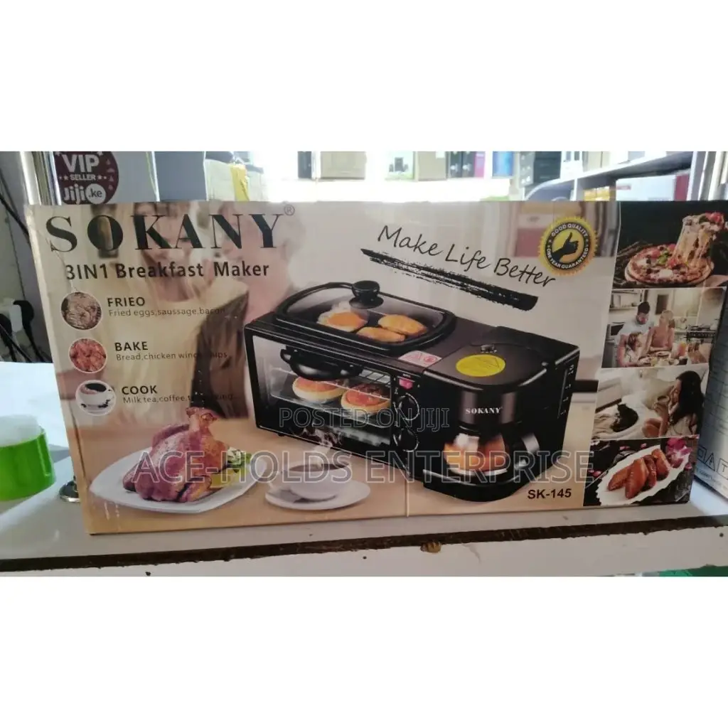 Sokany 3 in 1 Breakfast Maker.
