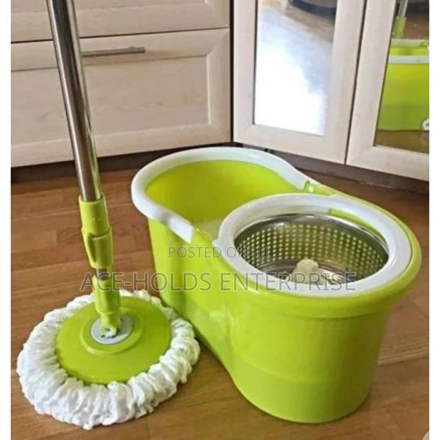 Spin Mop Green Blue Red
