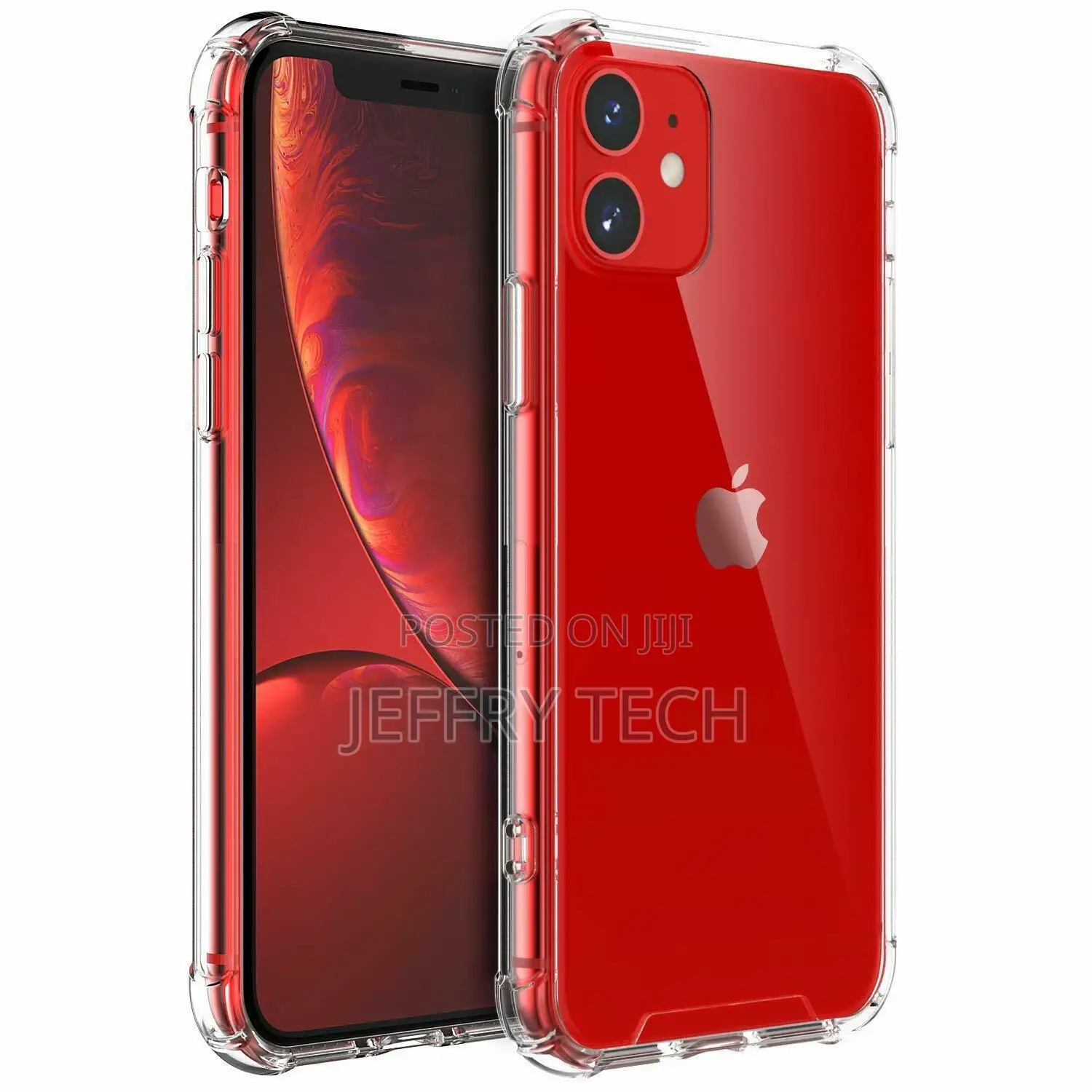 Clear Case for iPhone 12 11 Pro SE 6s 7 XR XS Shockproof