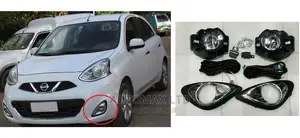 Yr2015+: Nissan March: Fog Lamp Kit With Chrome Covers