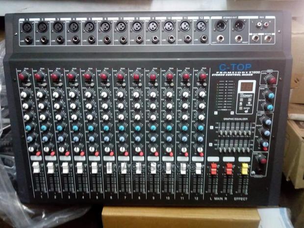 Powered Mixer - main view