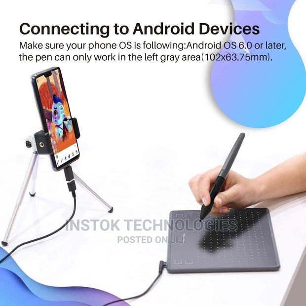 HUION HS64 Graphics Drawing Tablet With Battery-Free Stylus - thumbnail 2