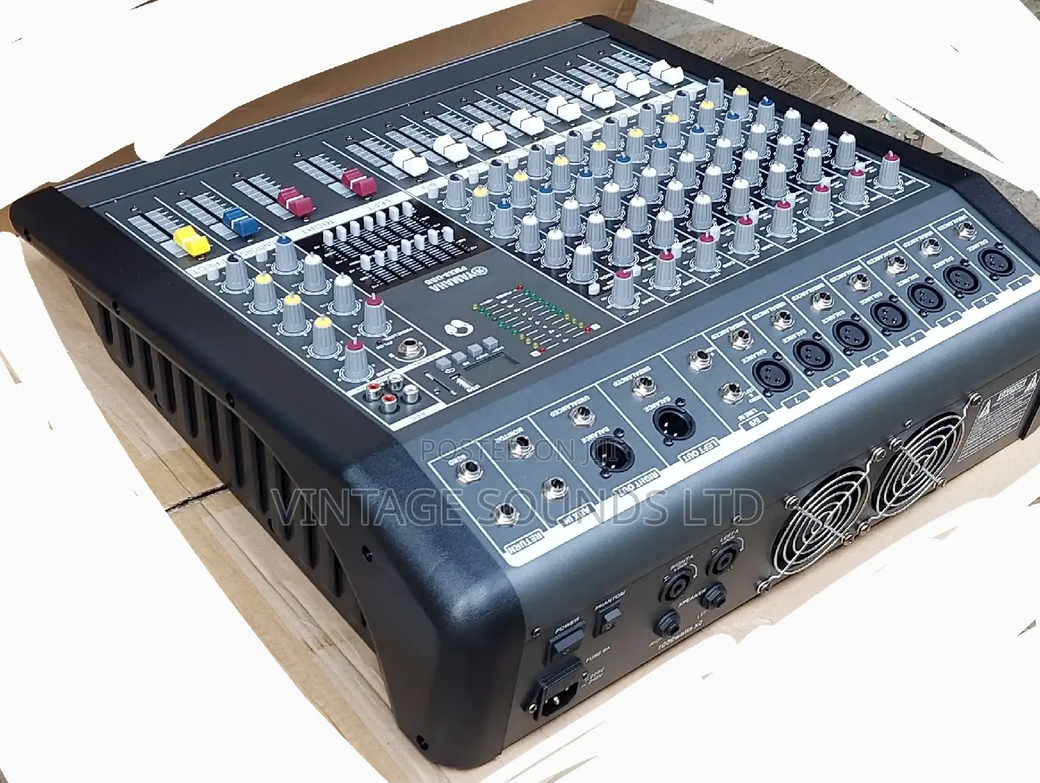 Yamaha Powered Mixer/Amplifier 8channels