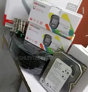 Best 2 CCTV Complete Camera Hik Vision 1080P Night Visi