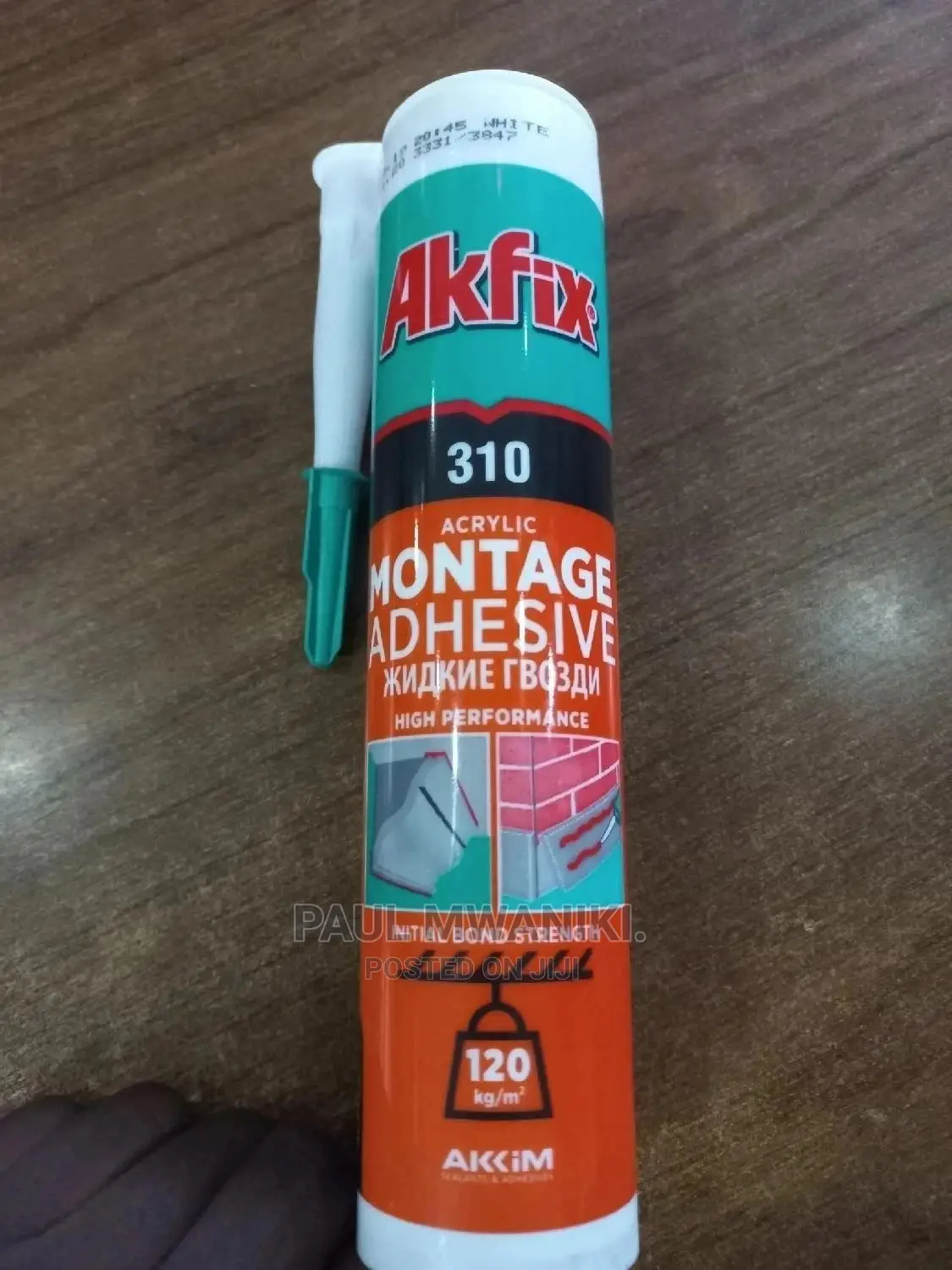Akifix 310 Montage Adhesive Water Based Paintable.