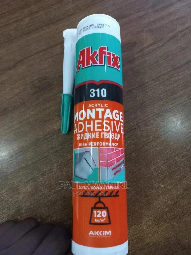 Akifix 310 Montage Adhesive Water Based Paintable. - main view