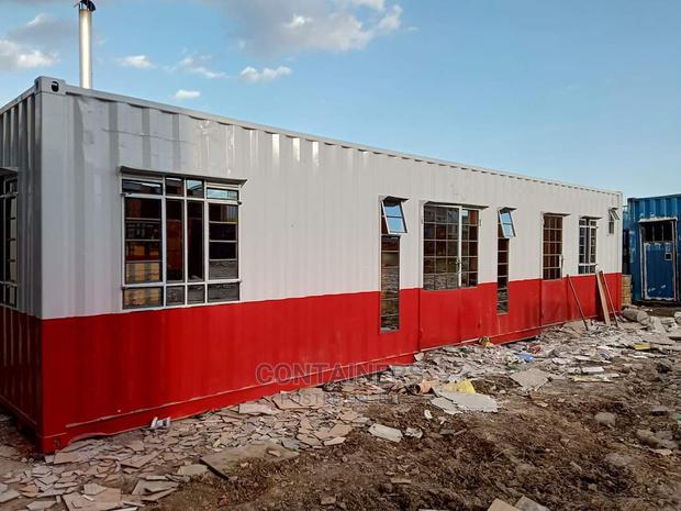 40ft Shipping Container Office Space - main view