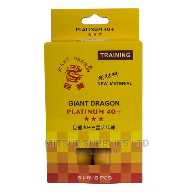 Table Tennis Balls 3 Stars 40MM Orange
