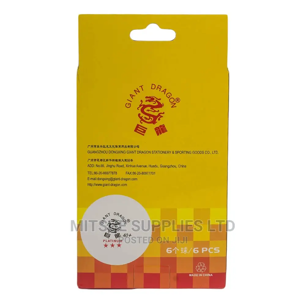 Table Tennis Balls 3 Stars 40MM Orange