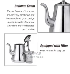 Stainless Steel Kettle With Filter _2L