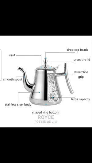 Stainless Steel Kettle With Filter _2L