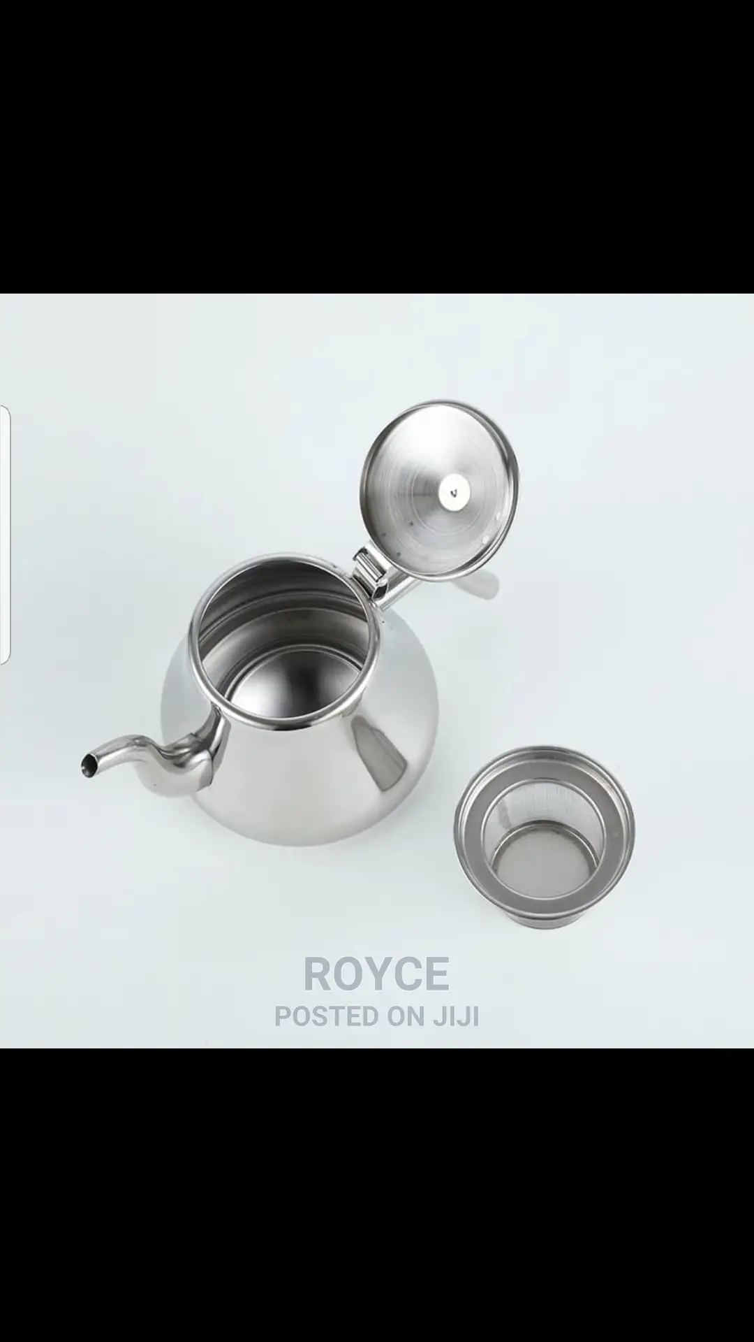Stainless Steel Kettle With Filter _2L
