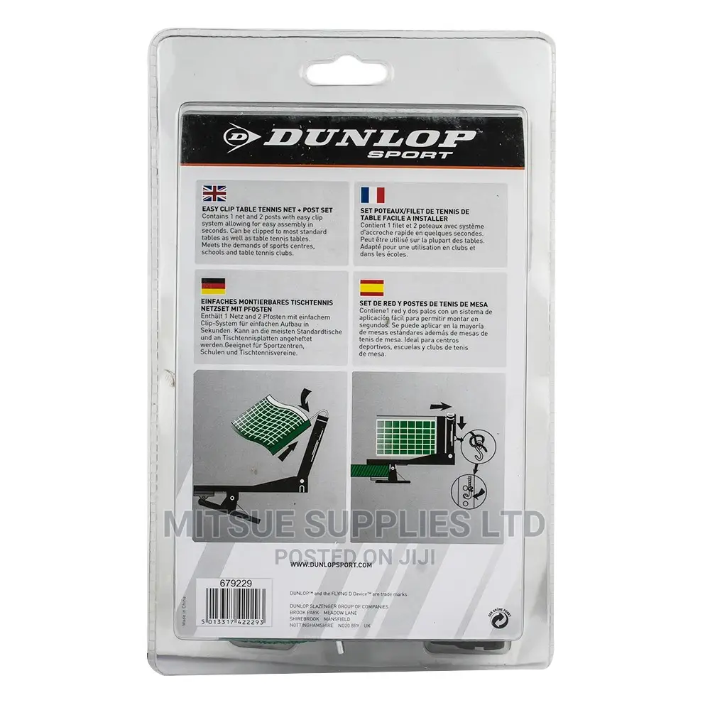 Table Tennis Net Post Dunlop G-Force