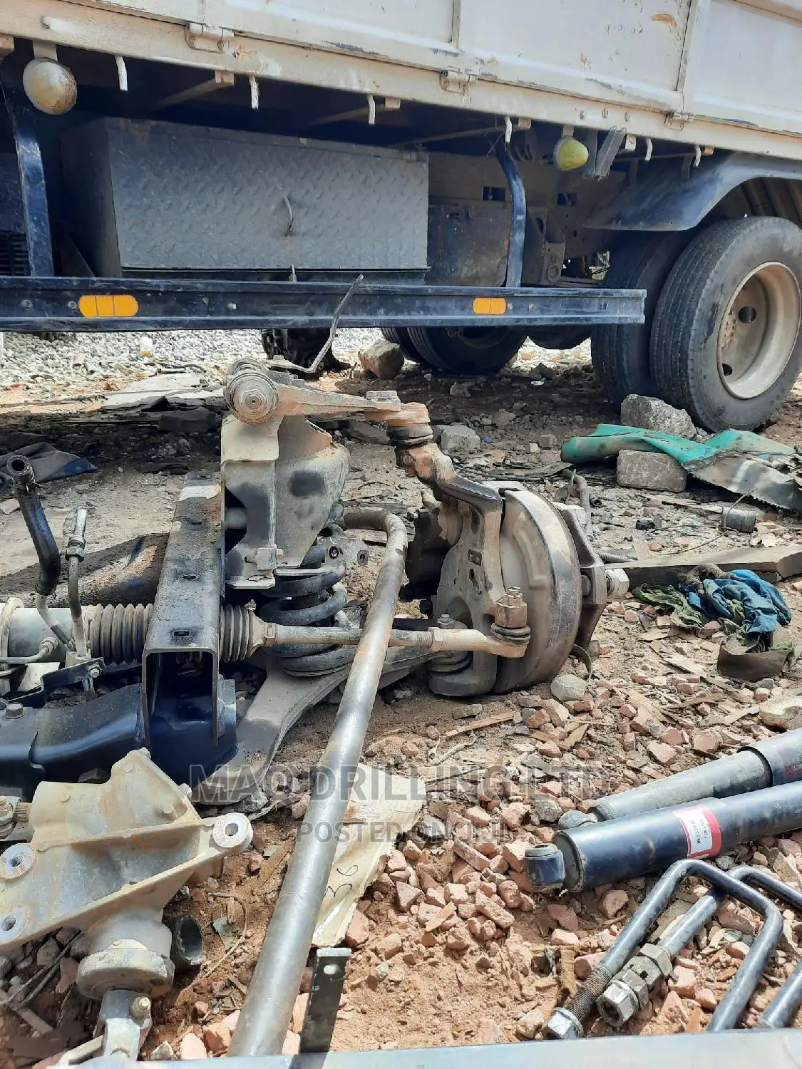 4P10 Engine, Automatic Gearbox Front Suspension, Fuso Canter