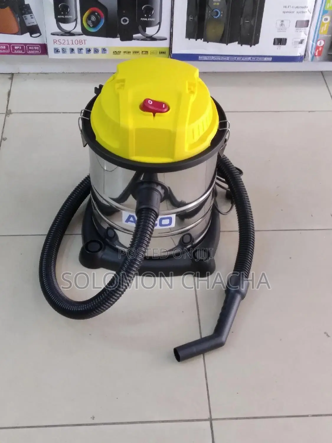 Blower Sucker-Wet and Dry Vacuum Cleaner 20L 1200w