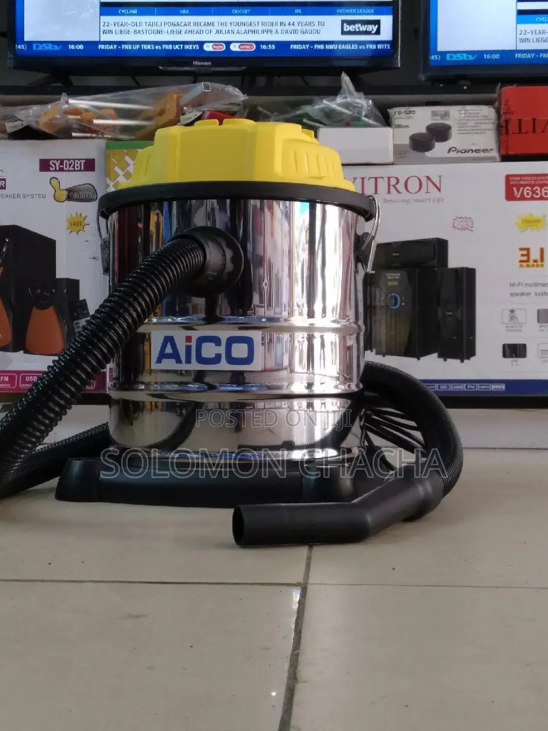 Blower Sucker-Wet and Dry Vacuum Cleaner 20L 1200w