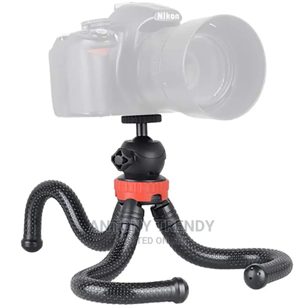 Flexible Octopus Tripod Stand With Ball Head