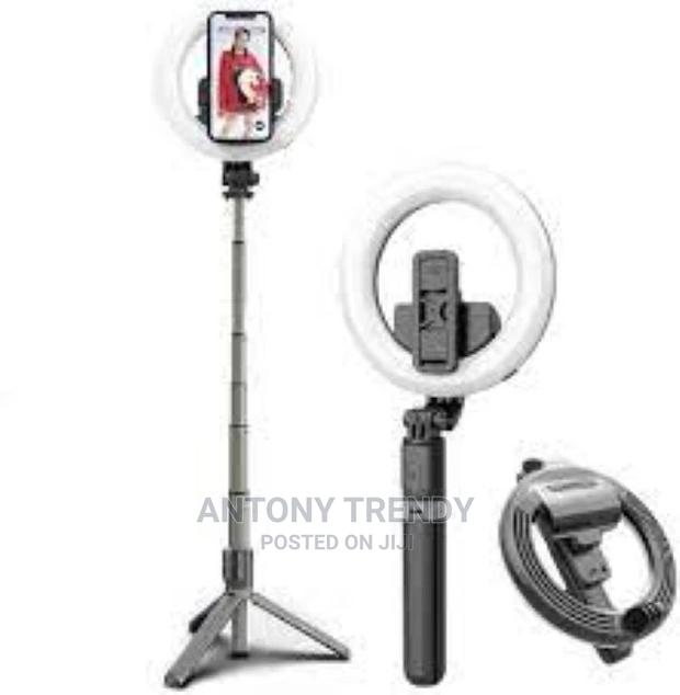 L07 Selfie Stick Ring Light Tripod Multifuction Ring Light - thumbnail 3