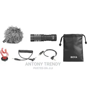 Boya by-Mm1 Shotgun Microphone for DSLR Camera Video Record