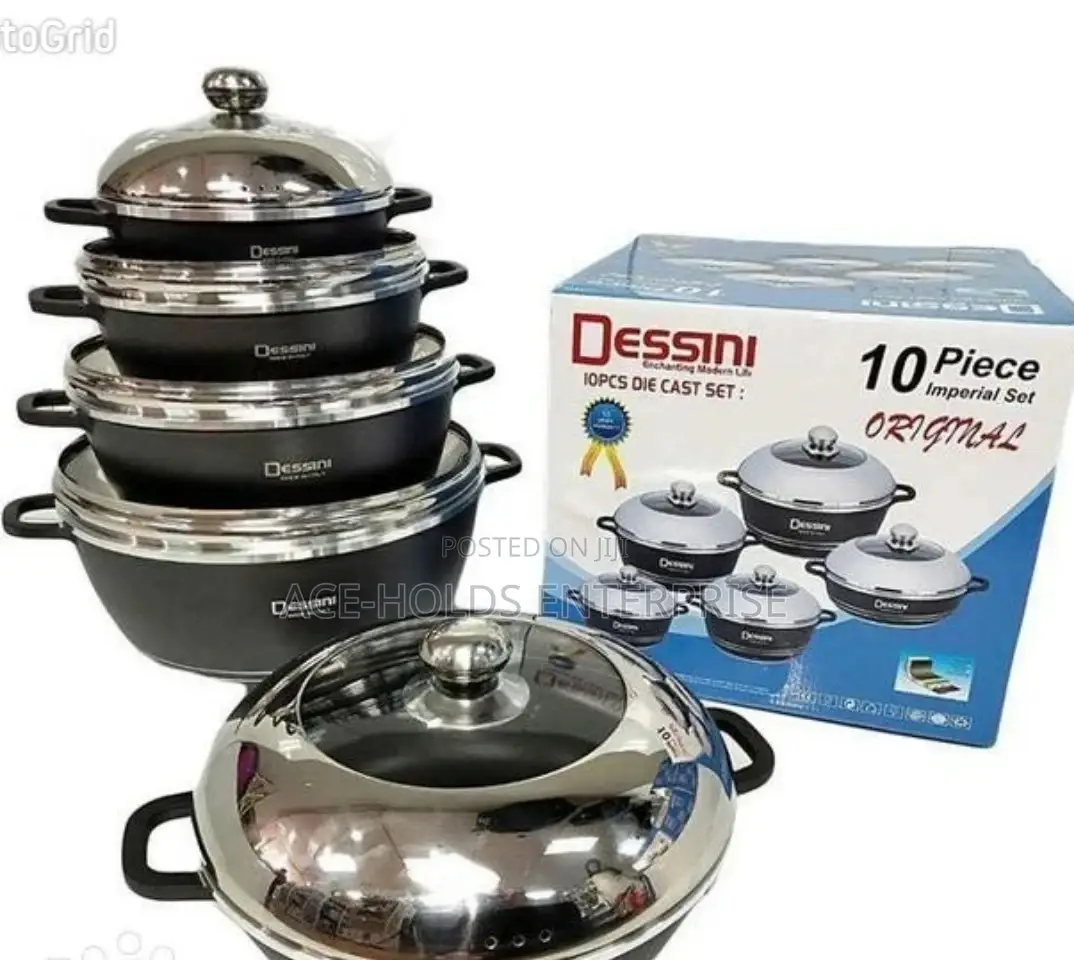 Dessini Cookware Set 10 Pieces