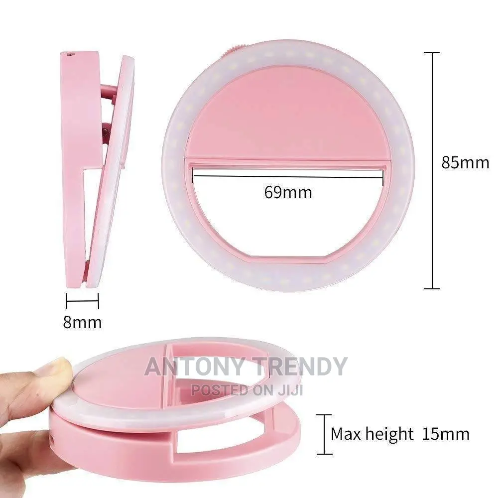 Selfie Ring Light Portable 36 LED Lamp for Selfie Flash RK14