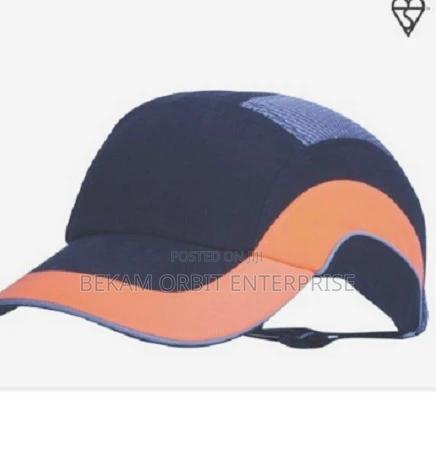 Hardcap A1 Black Hiviz Orange Bump Cap - main view