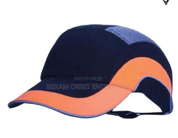Hardcap A1 Black Hiviz Orange Bump Cap - thumbnail 3