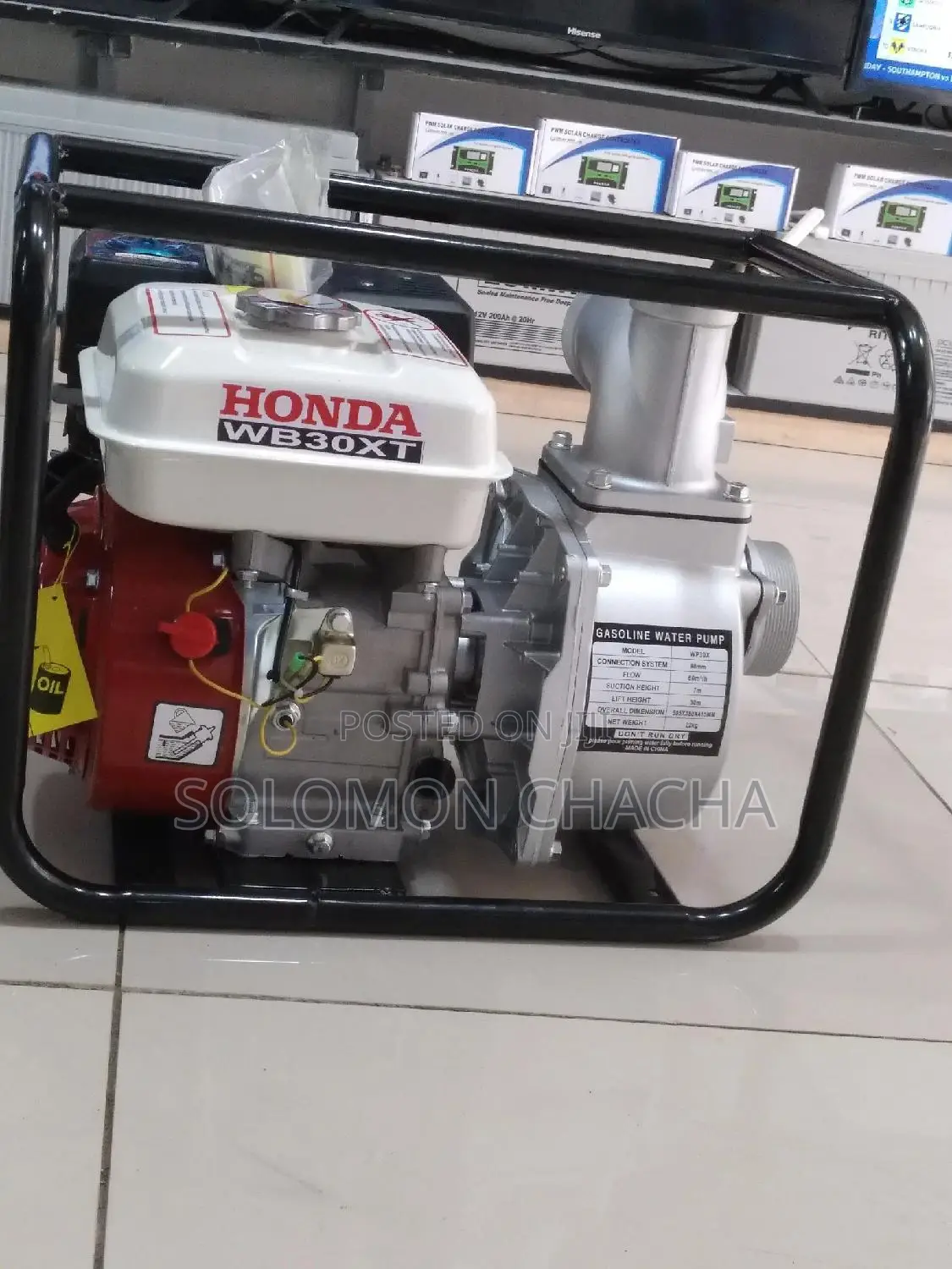 Honda 3inch Water Pump Generator