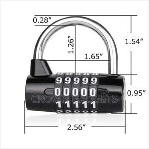 5 Digit Combination Padlock - thumbnail 2