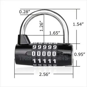 5 Digit Combination Padlock