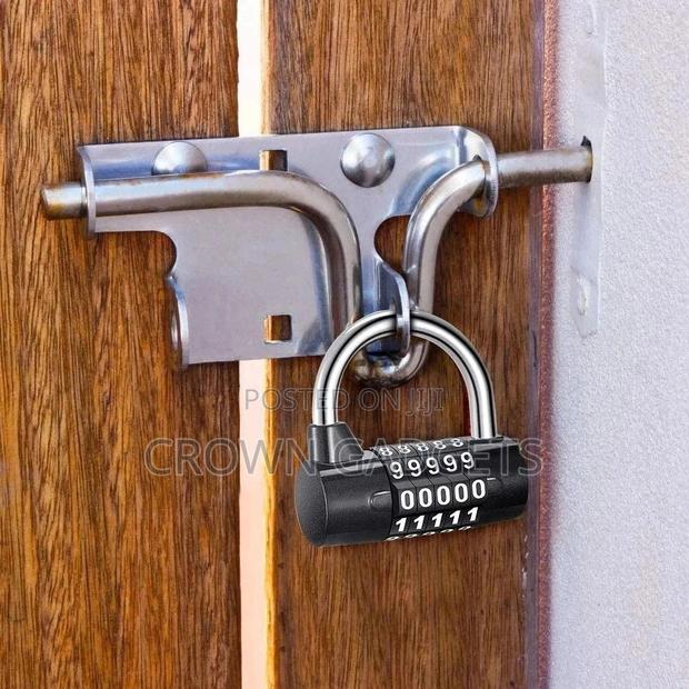 5 Digit Gym Combination Padlock, - main view