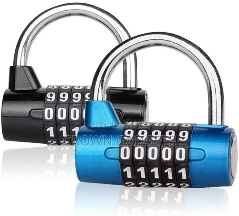1 Pc Waterproof Combination Padlock